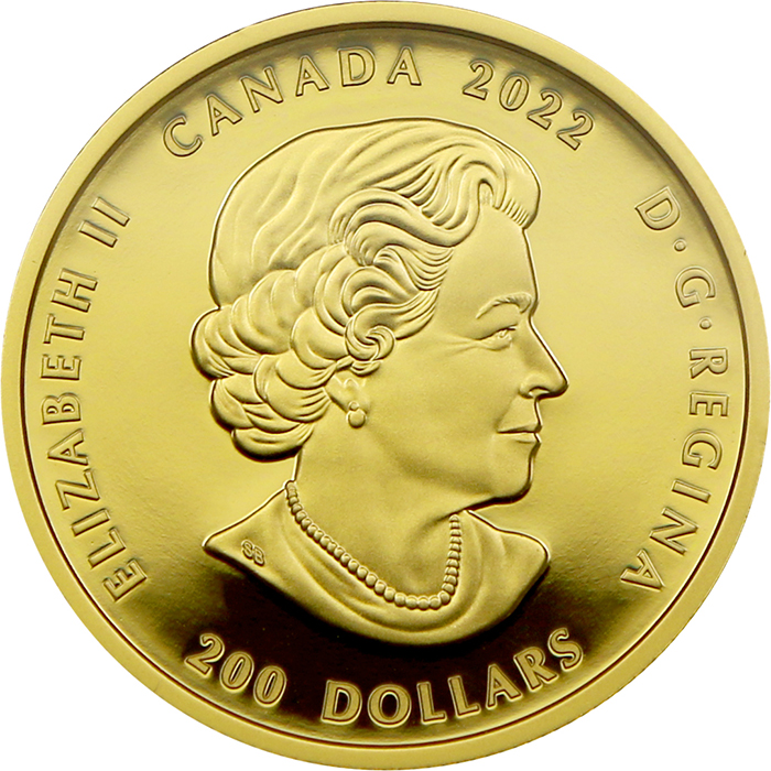 Zlatá mince Kanadský diamant Ultra high relief 2022 Proof