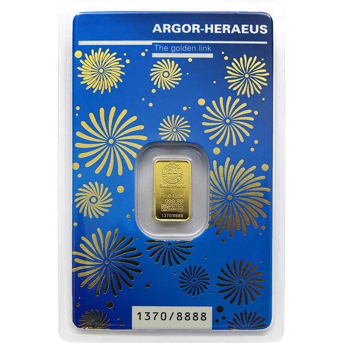 1g Argor Heraeus Limited edition - Rok králíka 2023 investiční zlatý slitek