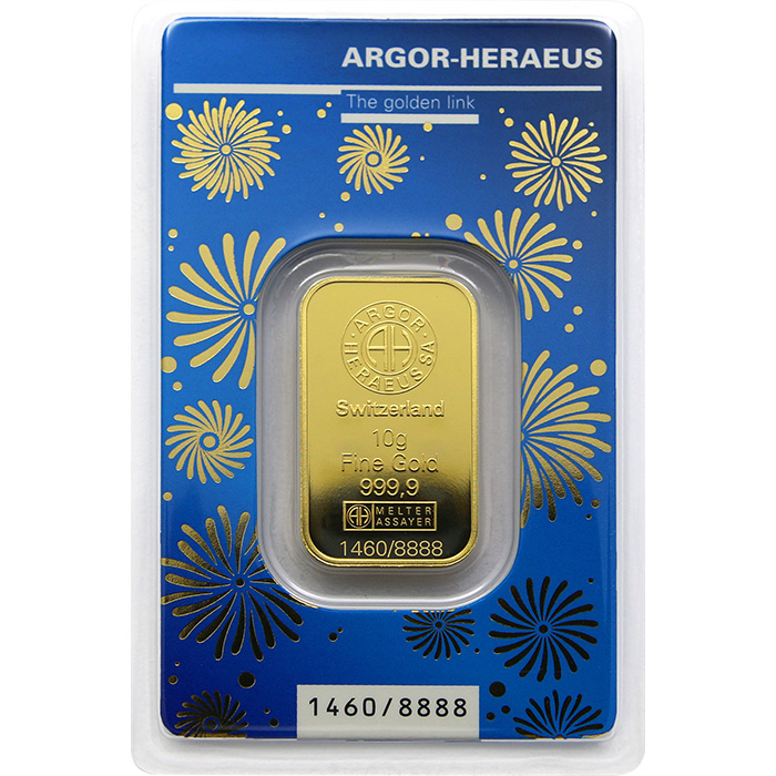 10g Argor Heraeus Limited edition - Rok králika 2023 investičná zlatá tehlička