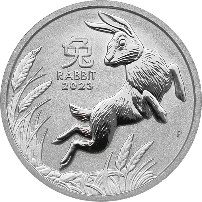 Platinová investiční mince Year of the Rabbit Rok Králíka Lunární 1 Oz 2023