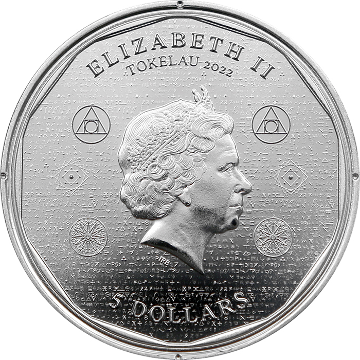Stříbrná mince Vivat Humanitas Tokelau 1 Oz 2022