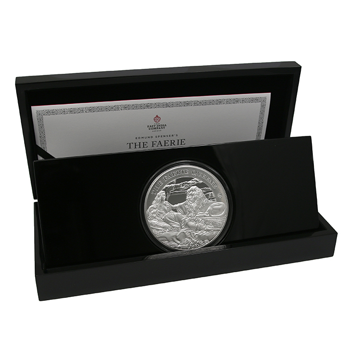 Stříbrná mince 1 Kg The Faerie Queene - Una & Lion 2023 Proof