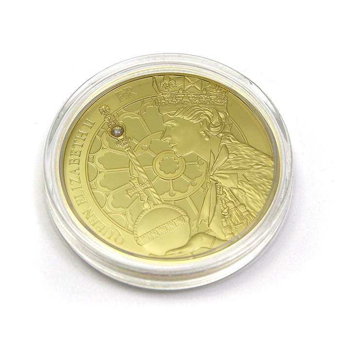 Zlatá minca 70. výročia korunovácie Kráľovnej Alžbety II. 1 Oz 2023 Proof