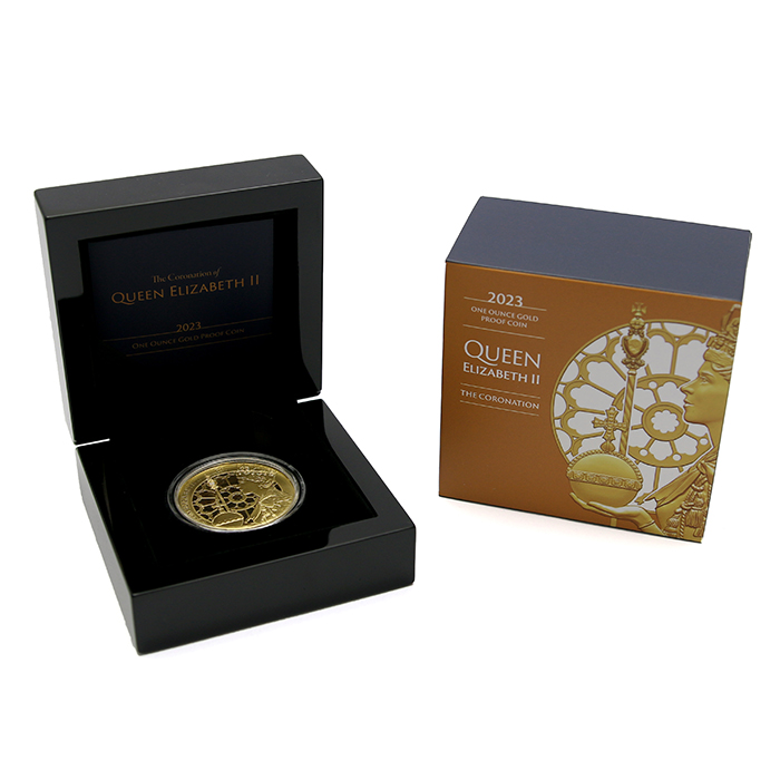Zlatá minca 70. výročia korunovácie Kráľovnej Alžbety II. 1 Oz 2023 Proof