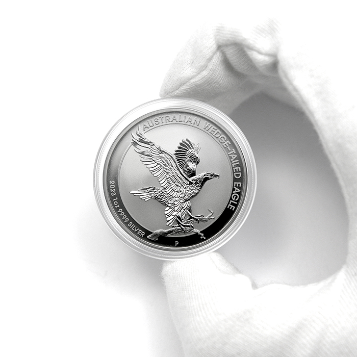 Stříbrná investiční mince Orel klínoocasý 1 Oz 2023