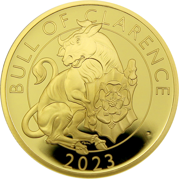 Zlatá mince Bull of Clarence 1 Oz 2023 Proof
