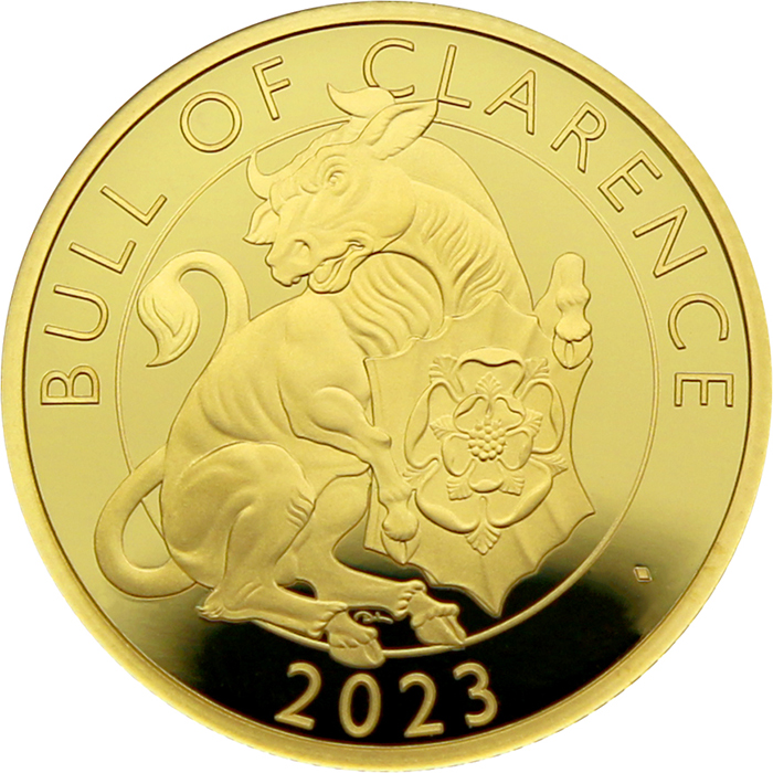 Zlatá minca Bull of Clarence 1/4 Oz 2023 Proof