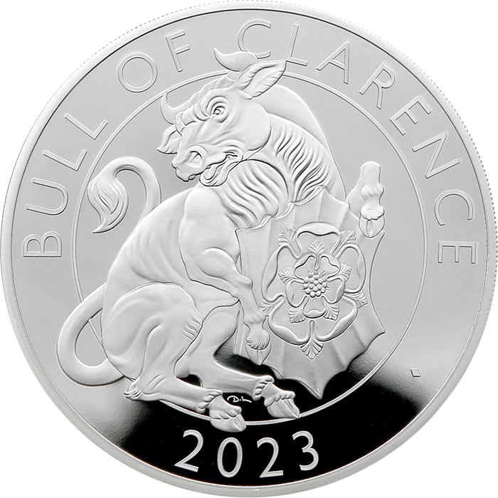 Strieborná minca 10 Oz Bull of Clarence 2023 Proof