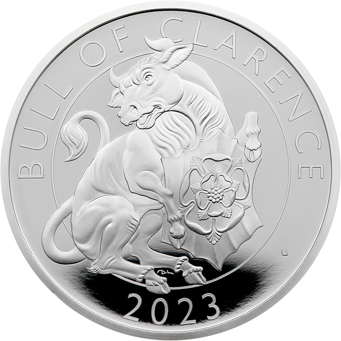 Strieborná minca Bull of Clarence 1 Oz 2023 Proof