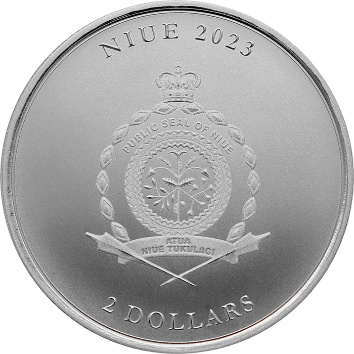 Strieborná minca Icon Tokelau 1 Oz 2023