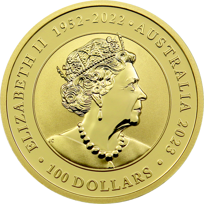 Zlatá investiční mince Australian Swan 1 Oz 2023