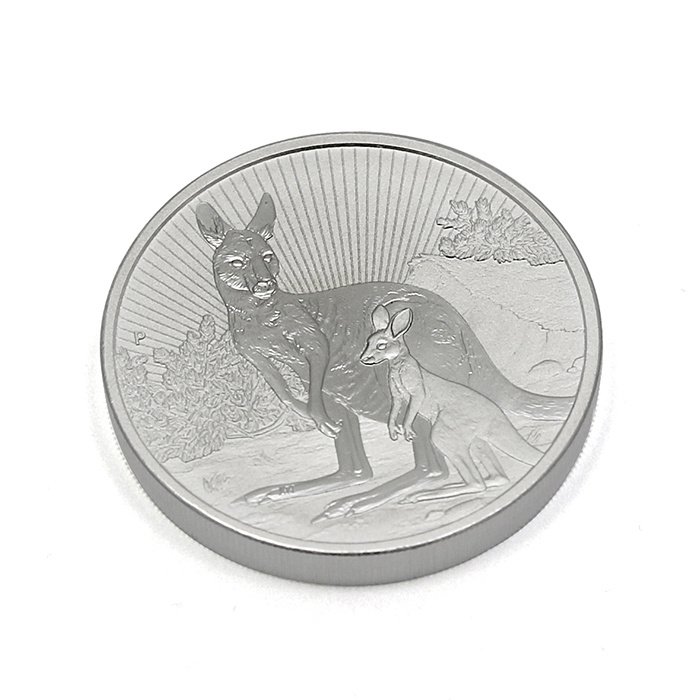 Stříbrná investiční mince Next Generation - Klokan 2 Oz 2023 Piedfort