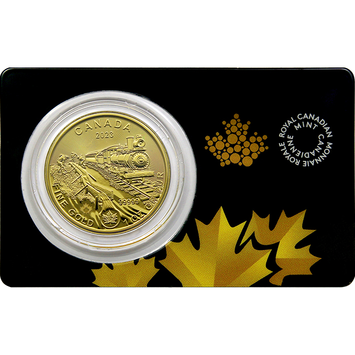 Zlatá investiční mince Zlatá horečka na Klondiku - Cesta zlata 1 Oz 2023 (.99999)
