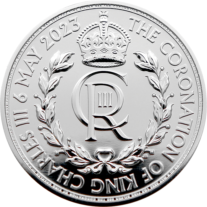 Stříbrná investiční mince Korunovace Jeho Veličenstva krále Karla III. 1 Oz 2023
