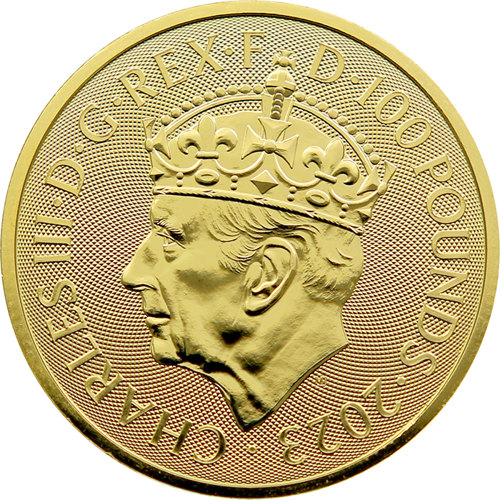 Zlatá investiční mince Korunovace Jeho Veličenstva krále Karla III. 1 Oz 2023