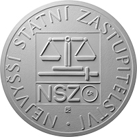Přední strana Stříbrná mince 100 Kč Nejvyšší státní zastupitelství 2024 Proof