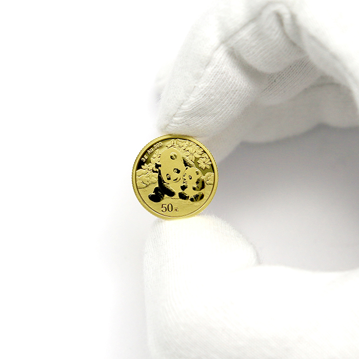 Zlatá investiční mince Panda 3g 2024