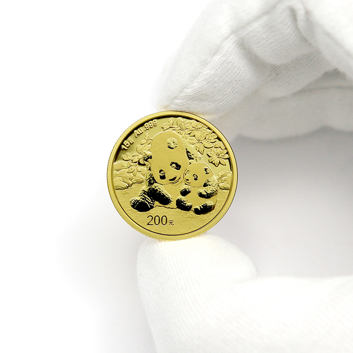 Zlatá investiční mince Panda 15g 2024