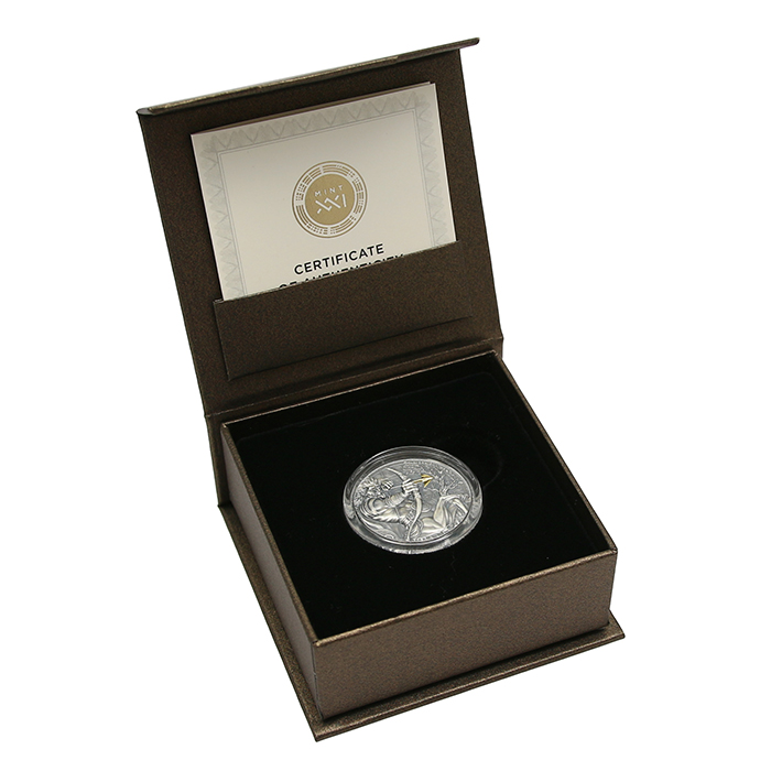 Ediční set V. stříbrných mincí série Velká řecká mytologie 2023 Antique Standard