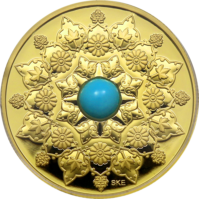 Přední strana Zlatá mince Oslava rozmanitosti Kanady: Transcendence a pokoj 1 Oz 2024 Proof