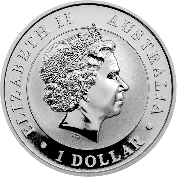 Zadní strana Stříbrná investiční mince Orel klínoocasý 1 Oz 2017