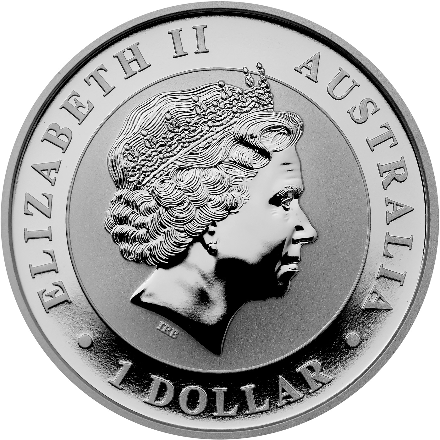 Zadní strana Stříbrná investiční mince Orel klínoocasý 1 Oz 2017