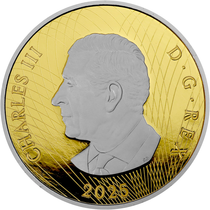 Zadní strana Zlatá mince Brož Williamson - Narcis 2025 Proof