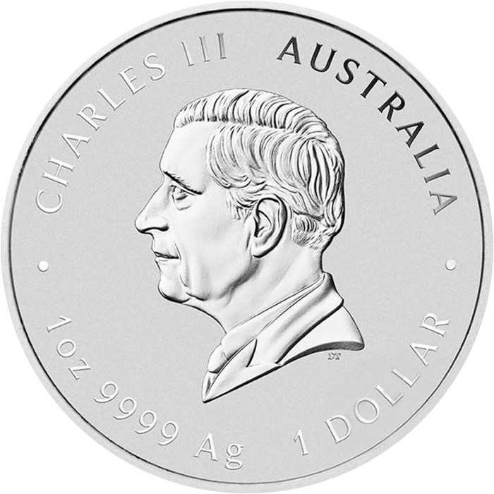 Zadní strana Stříbrná investiční mince 225th Anniversary of Australian Proclamation Coins 1 Oz 2025