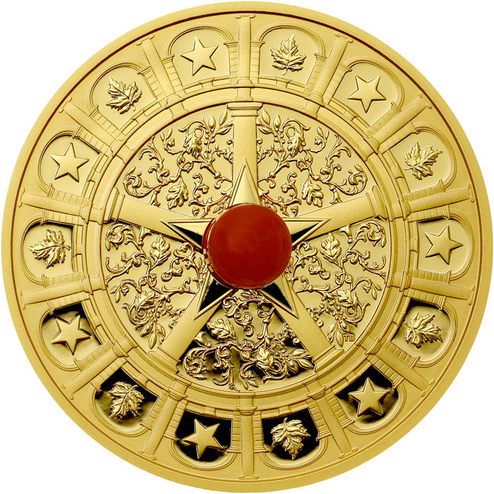 Přední strana Zlatá mince Oslava rozmanitosti Kanady: Síla a hojnost 1 Oz 2025 Proof