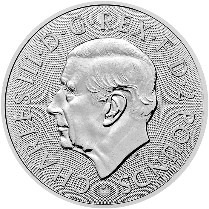 Zadní strana Stříbrná investiční mince Šest dekád 007 - Bond 00. let 1 Oz 2025