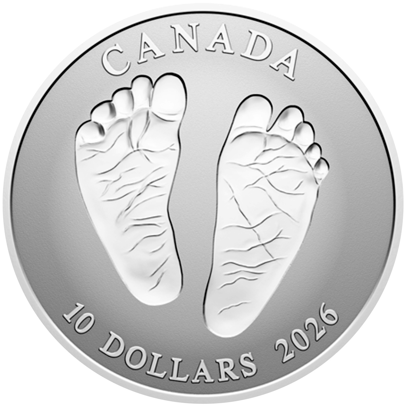 Přední strana Strieborná minca Vitaj na svete 2026 Proof (.9999)