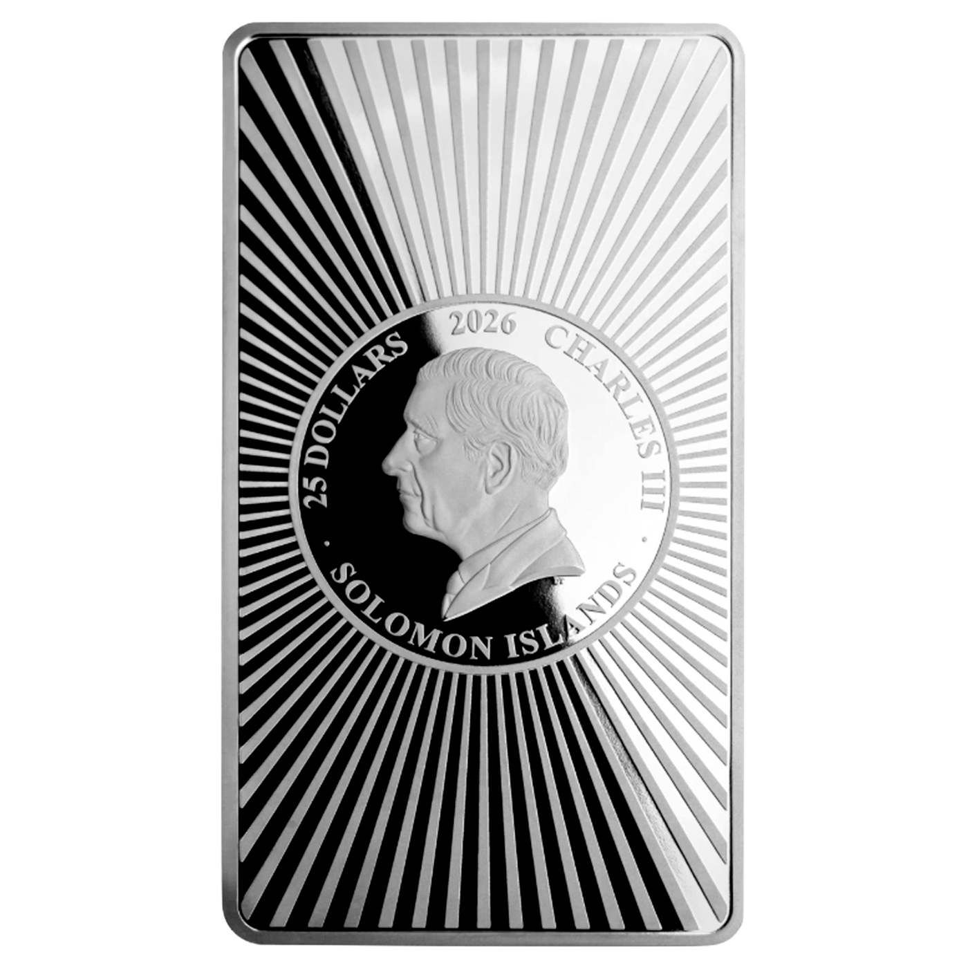 Zadní strana Silver gold-plated coin 1 Kg Giants of investment coins 2026 Proof