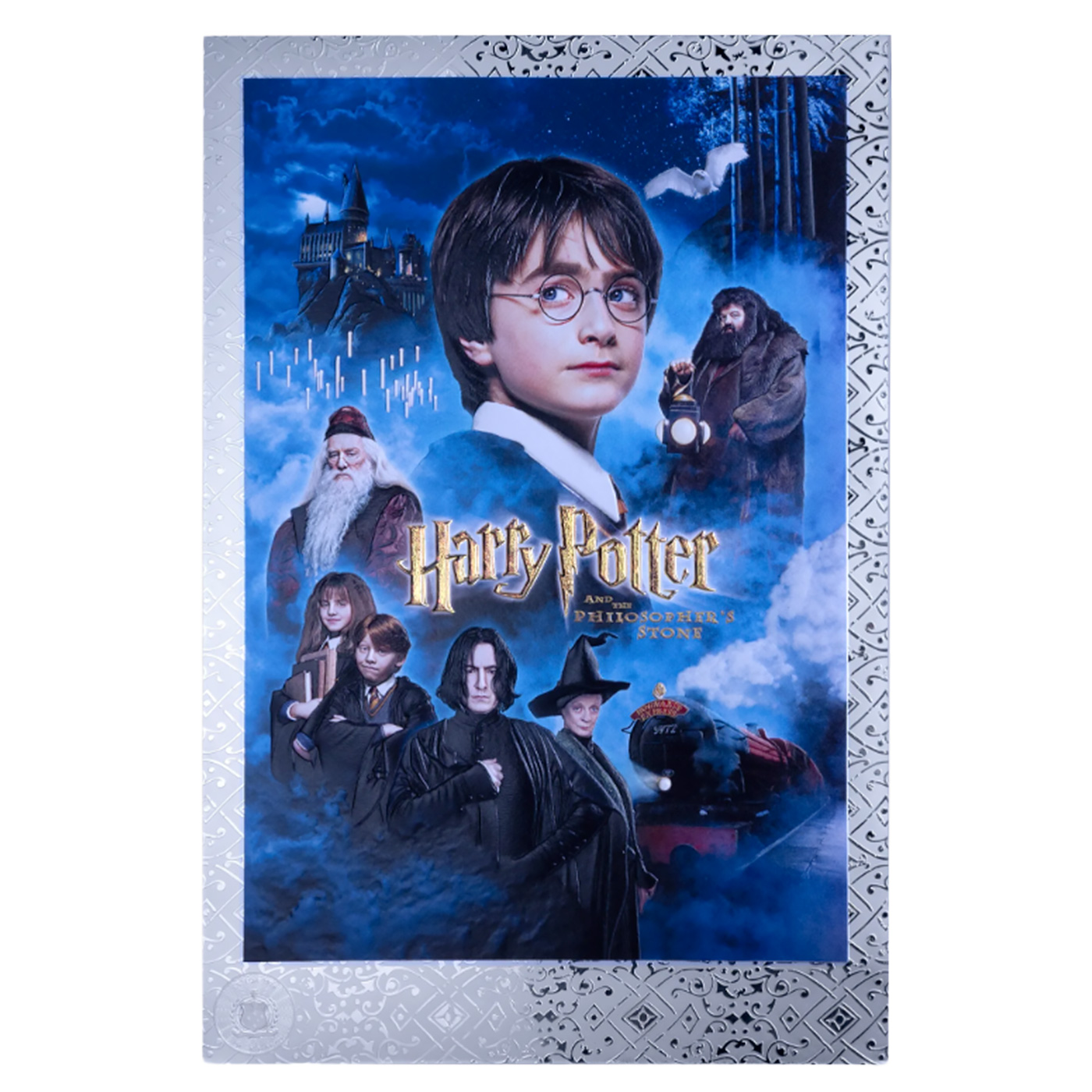 Zadní strana Silver Colored Coin 1 Oz Harry Potter and the Philosopher's Stone - Movie Poster 2026 Proof