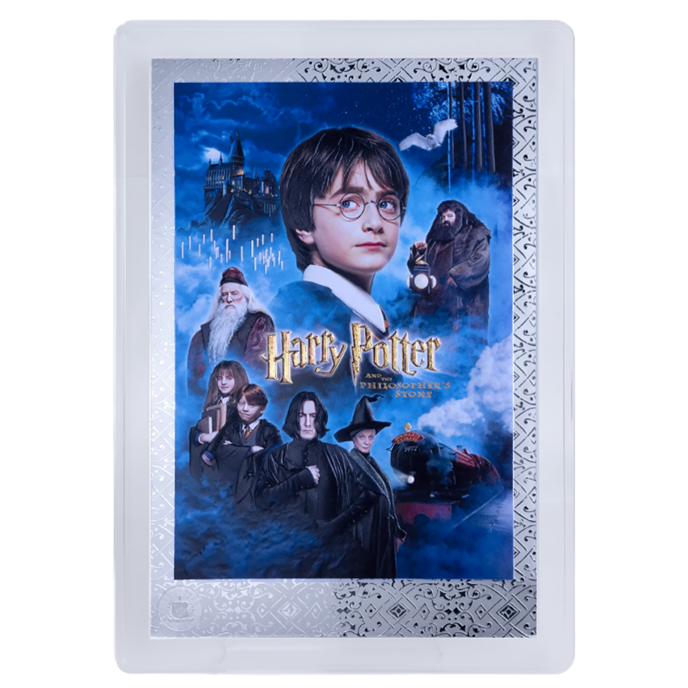 Přední strana Silver Colored Coin 1 Oz Harry Potter and the Philosopher's Stone - Movie Poster 2026 Proof