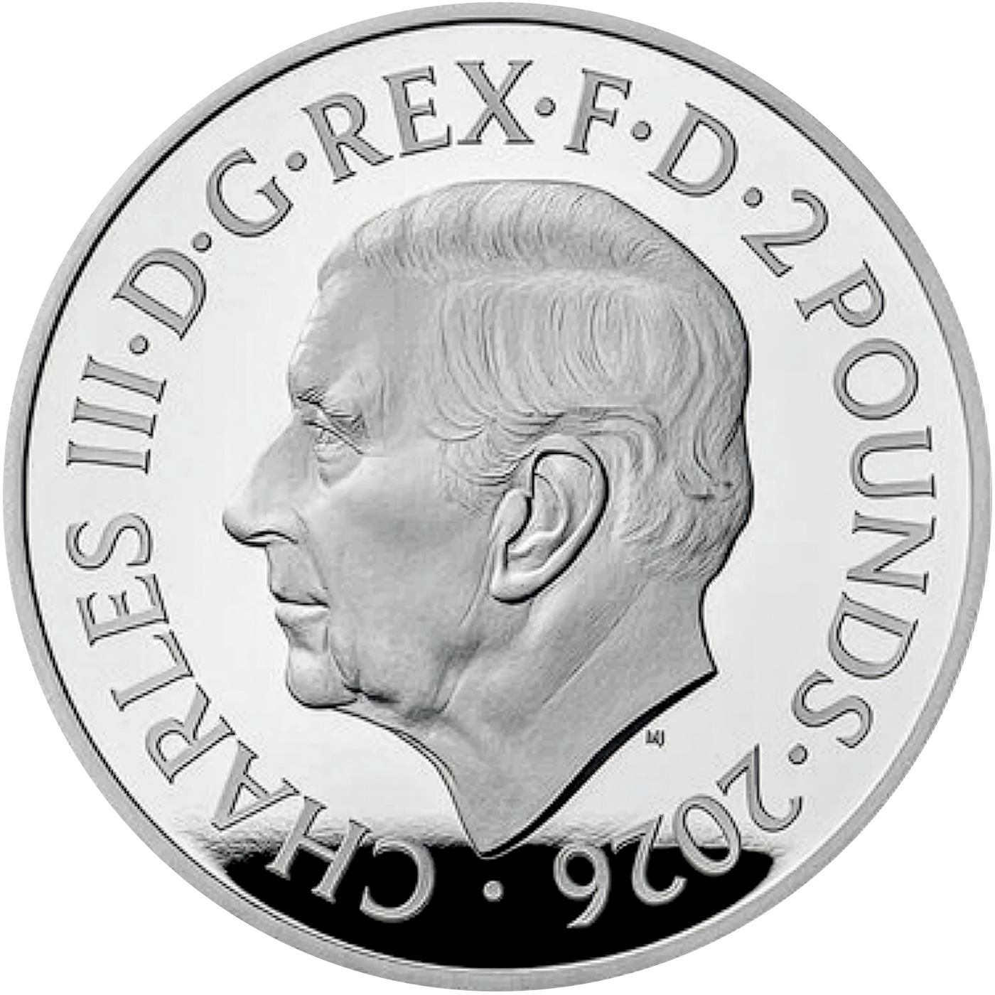 Zadní strana Stříbrná kolorovaná mince Hudební legendy - Pink Floyd 1 Oz 2026 Proof