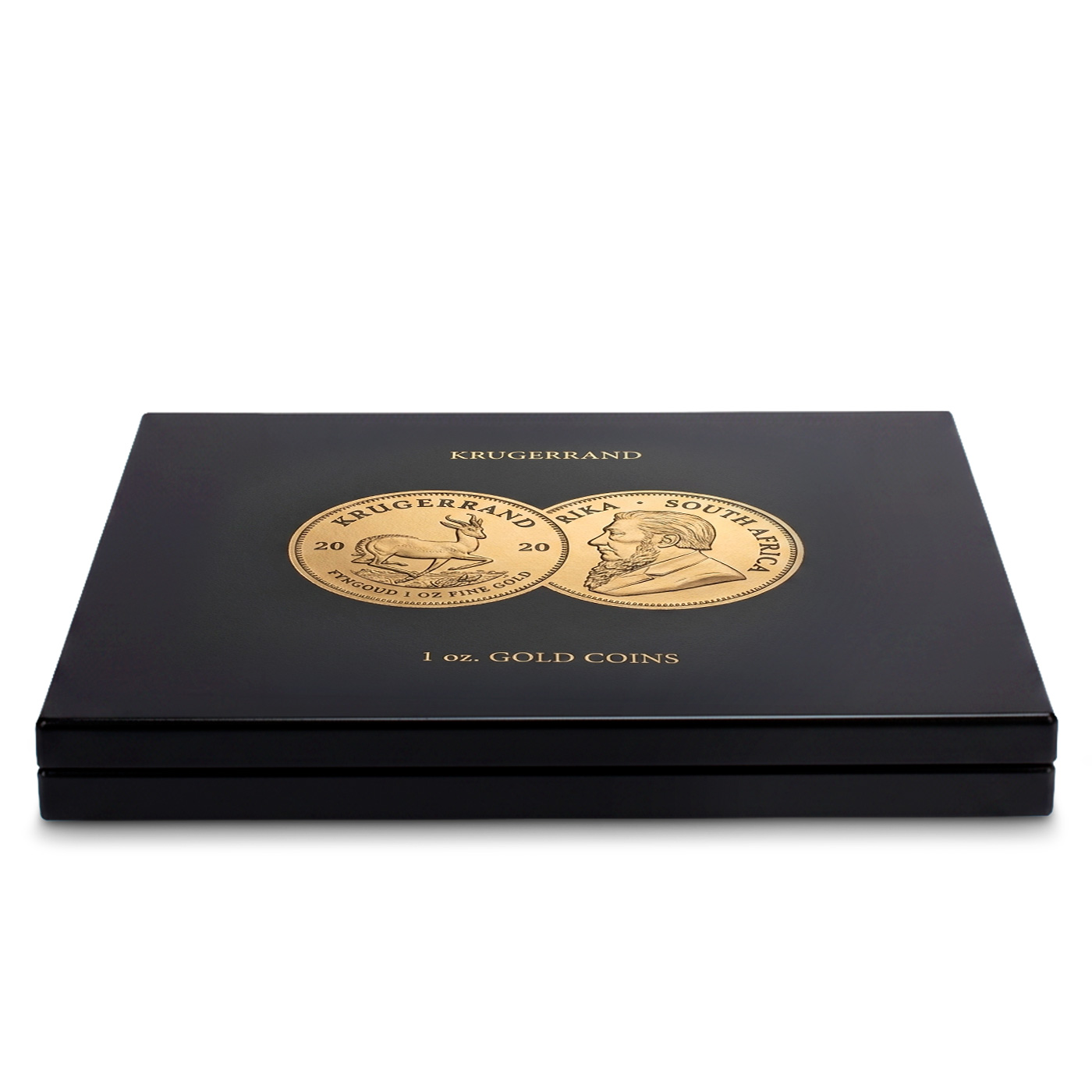 Zadní strana Černá krabička pro 30 x 1 Oz Au mince Krugerrand