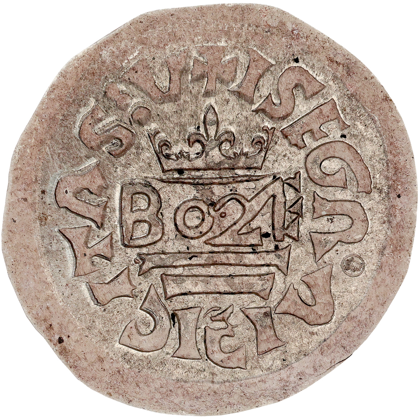 Přední strana Stříbrný Denár Boleslava II. 1/2 Oz - Reedice Standard