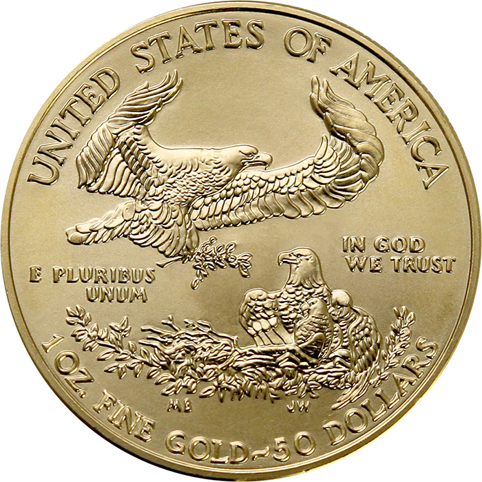 Zlatá minca American Eagle